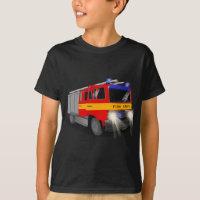 Cool Emergency Fire Engine Cartoon Design for Kids