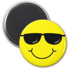 Cool Emoji Face with Sunglasses Magnet
