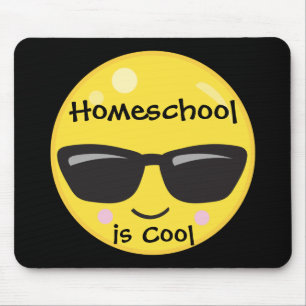 Cool Emoji for Homeschool Mouse Pad