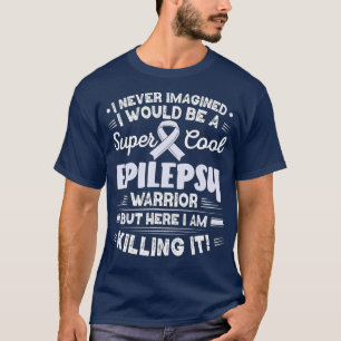 Cool Epilepsy Warrior Epilepsy Awareness T-Shirt
