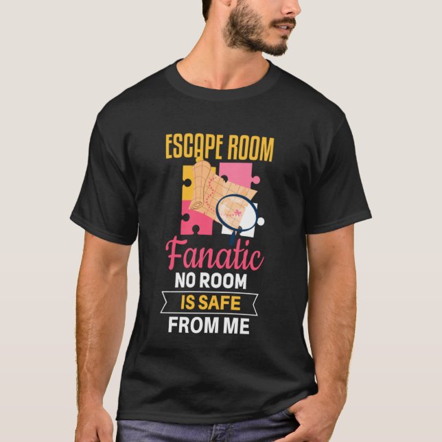 Cool Escape Room Solver Saying  1 T-Shirt (Front)