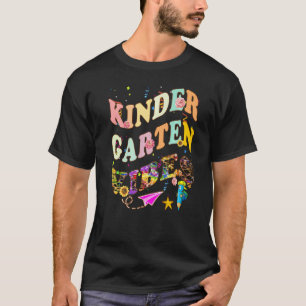 Cool Esl Teacher Kindergarten Vibes History Teach T-Shirt