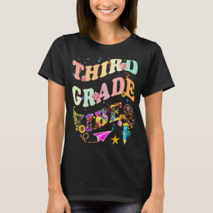 Cool Esl Teacher Third Grade Vibes History Teache T-Shirt