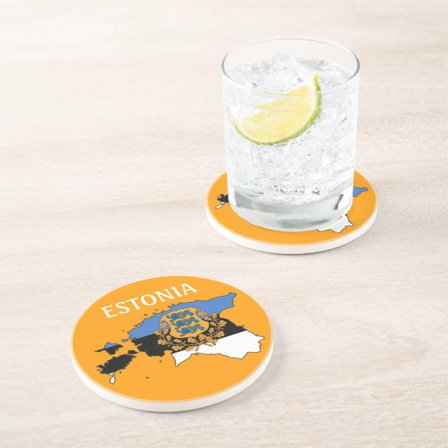 Cool Estonia Coaster! Coaster (Side)