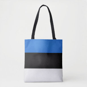 Cool Estonia Flag Fashion Tote Bag