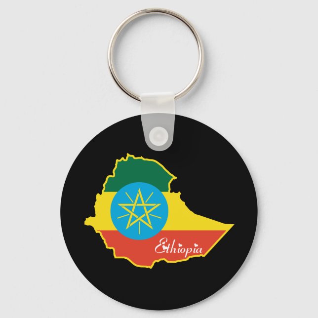 Cool Ethiopia Key Ring (Front)