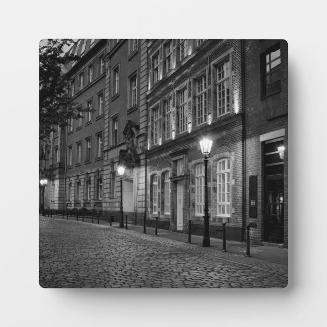 Cool European German Architectural Style Plaque (Front)