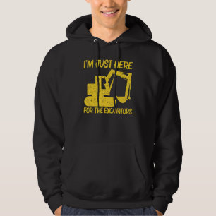 Cool Excavator For Men Women Heavy Equipment Opera Hoodie