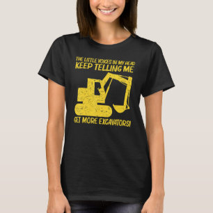 Cool Excavator For Men Women Heavy Equipment Opera T-Shirt