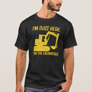 Cool Excavator For Men Women Heavy Equipment Opera T-Shirt