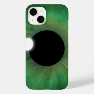 Cool eyePhone Green Eye Iris Eyeball Closeup Slim Case-Mate iPhone 14 Case