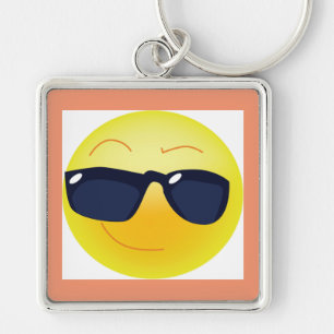 COOL FACE KEY RING