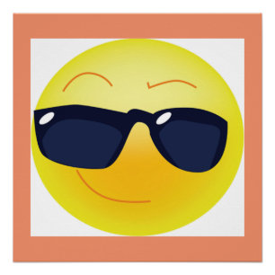 COOL FACE POSTER