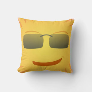 COOL FACE THROW PILLOW