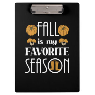 Cool Fall  Clipboard