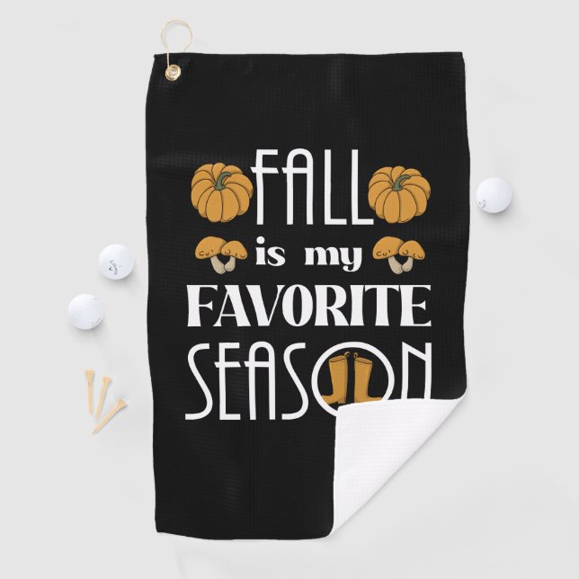Cool Fall  Golf Towel (InSitu)