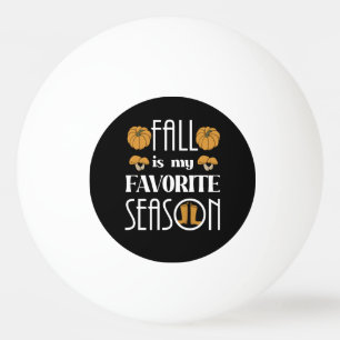 Cool Fall Ping Pong Ball