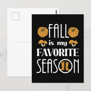 Cool Fall Postcard