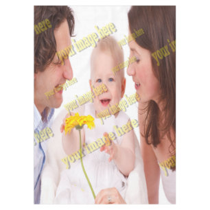 Cool Family Stylish Fab Photo Collage Tablecloth