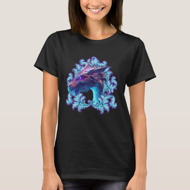 Cool Fantasy Dragon Game Gamer Cosplay Nerds 28 T-Shirt (Front)