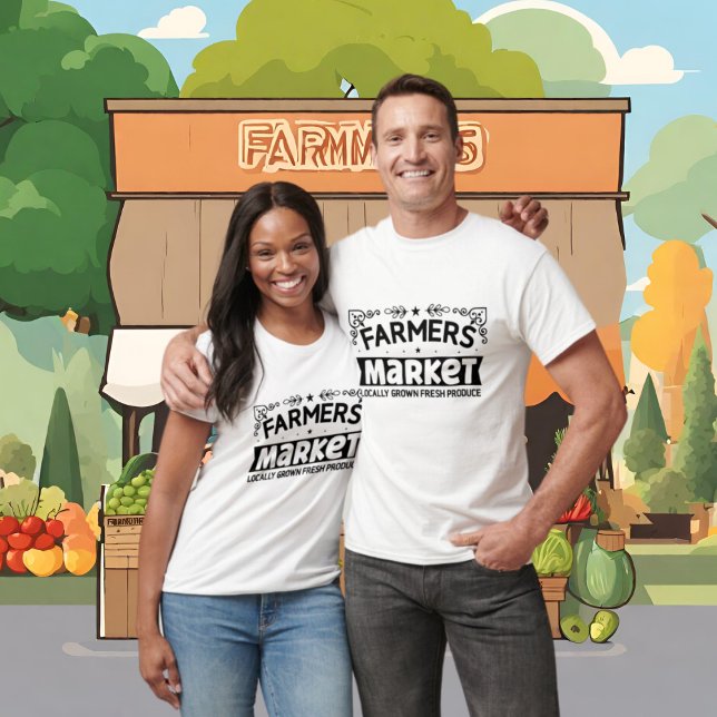 Cool Farmer's Market locally grown produce T-Shirt (Creator Uploaded)