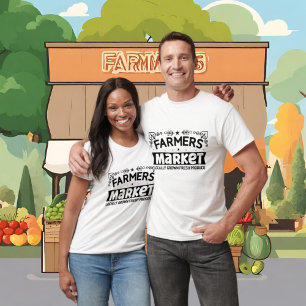 Cool Farmer's Market locally grown produce T-Shirt