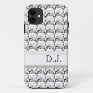 cool, fashion, clear gem stone, diamond iPhone 11 case