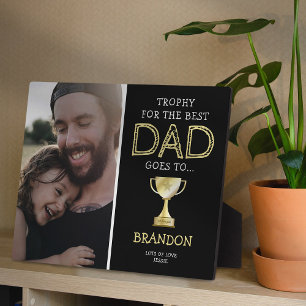 Cool Father's Day Photo Plaque