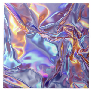 Cool faux foil pattern ceramic tile