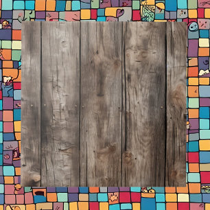 Cool faux wood pattern  ceramic tile