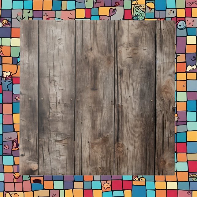 Cool faux wood pattern  ceramic tile (Creator Uploaded)