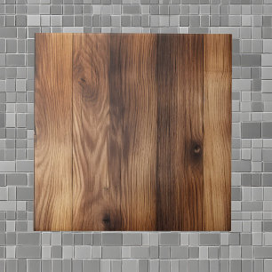 Cool faux wood pattern  ceramic tile