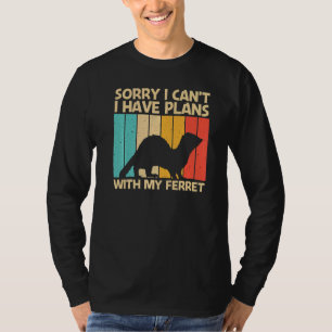 Cool Ferret For Men Women Ferret  Pet Animal  5 T-Shirt
