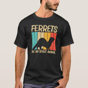 Cool Ferret For Men Women Ferret Pet Animal 7 T-Shirt