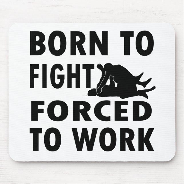 Cool Fight MMA Designs Mouse Pad (Front)