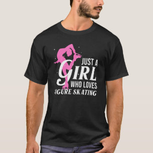 Cool Figure Skating For Women Girls Ice Skating Wi T-Shirt