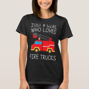 Cool Fire Truck For Girls Kids Firetruck Firefight T-Shirt