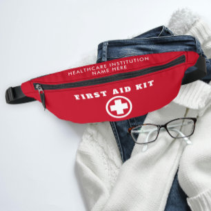 Cool First Aid Red Cross Medical To Go Travel Kit Bum Bags