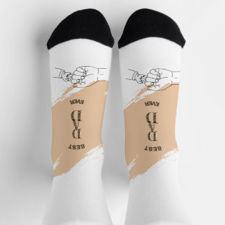 Cool First Father's Day Daddy est 2026 Anime Socks