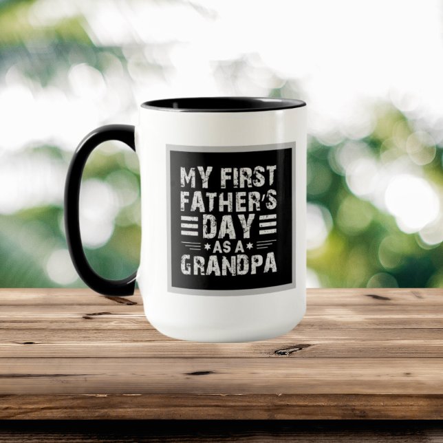 Cool first Father's Day Grandpa Mug (Creator Uploaded)