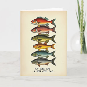 Cool Fish Dads Day Card