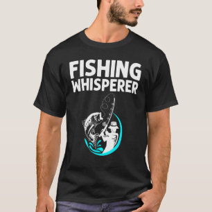 Cool Fishing Art For Men Women Fishermen Fish Hook T-Shirt