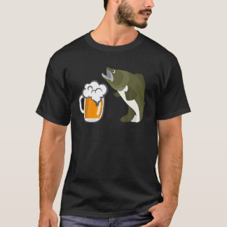 Cool Fishing Fish Beer Fishing Gift Tank Top