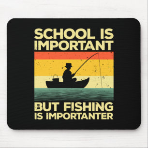 Cool fishing for men women bass fishing fisherman mouse pad