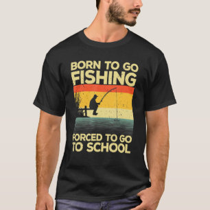 Cool Fishing For Men Women Kids Bass Fishing Fishe T-Shirt