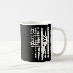 Cool Flag Rock Climbing Gift Shirt Climber Boulder Coffee Mug