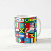 Cool Flags Of The World Coffee Mug (Front Right)