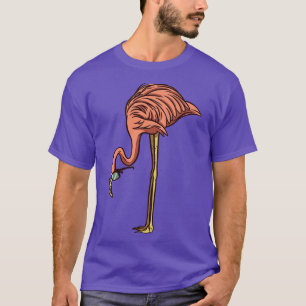 Cool Flamingo with Sunglasses T-Shirt