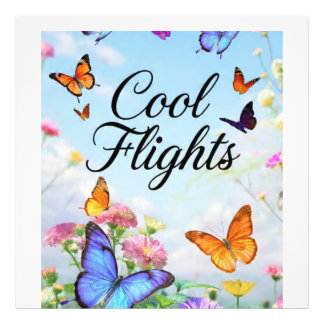 Cool Flights Butterfly Photo Print