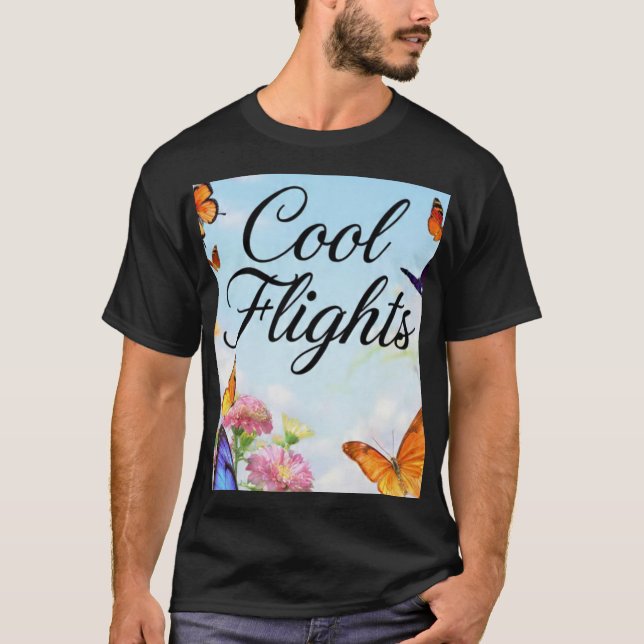 Cool Flights Butterfly T-Shirt (Front)
